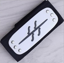 Load image into Gallery viewer, Naruto Halloween children's gift Kakashi head with cosplay costume accessories toy props Hitachi Mingyue anime headband props