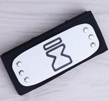 Load image into Gallery viewer, Naruto Halloween children's gift Kakashi head with cosplay costume accessories toy props Hitachi Mingyue anime headband props