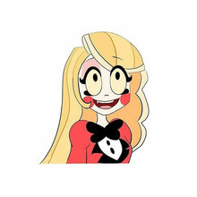 Load image into Gallery viewer, Hazbin Hotel Charlie Alastor Hard Enamel Pin Badge Brooch
