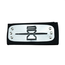 Load image into Gallery viewer, Anime Naruto Headband Leaf Village Logo Konoha Uchiha Itachi Kakashi Akatsuki Cosplay Costume Accessories
