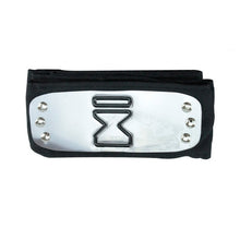 Load image into Gallery viewer, Anime Naruto Headband Leaf Village Logo Konoha Uchiha Itachi Kakashi Akatsuki Cosplay Costume Accessories
