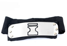 Load image into Gallery viewer, Anime Naruto Headband Leaf Village Logo Konoha Uchiha Itachi Kakashi Akatsuki Cosplay Costume Accessories
