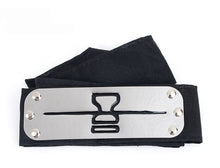 Load image into Gallery viewer, Anime Naruto Headband Leaf Village Logo Konoha Uchiha Itachi Kakashi Akatsuki Cosplay Costume Accessories
