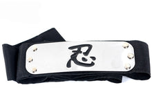 Load image into Gallery viewer, Anime Naruto Headband Leaf Village Logo Konoha Uchiha Itachi Kakashi Akatsuki Cosplay Costume Accessories
