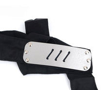 Load image into Gallery viewer, Anime Naruto Headband Leaf Village Logo Konoha Uchiha Itachi Kakashi Akatsuki Cosplay Costume Accessories
