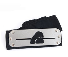 Load image into Gallery viewer, Anime Naruto Headband Leaf Village Logo Konoha Uchiha Itachi Kakashi Akatsuki Cosplay Costume Accessories
