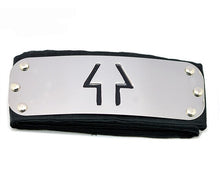 Load image into Gallery viewer, Anime Naruto Headband Leaf Village Logo Konoha Uchiha Itachi Kakashi Akatsuki Cosplay Costume Accessories
