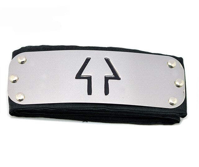 Anime Naruto Headband Leaf Village Logo Konoha Uchiha Itachi Kakashi Akatsuki Cosplay Costume Accessories