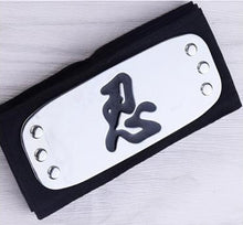 Load image into Gallery viewer, Naruto Halloween children&#39;s gift Kakashi head with cosplay costume accessories toy props Hitachi Mingyue anime headband props
